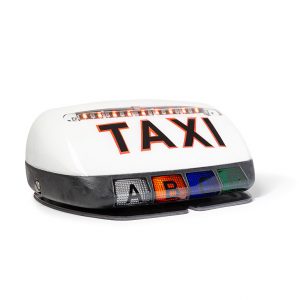 Lumineux de taxi Universel Blanc 4 tarifs