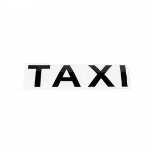 Lettrage « TAXI »